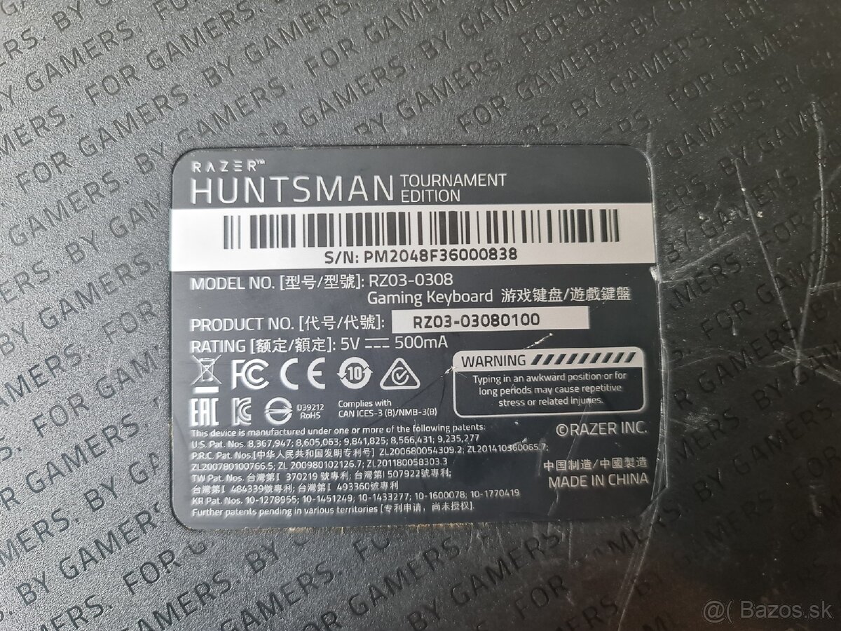 razer huntsman tournament edition red switch - 2