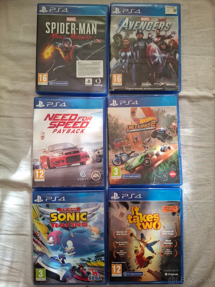 Hry na PS4 a PS5 - 2