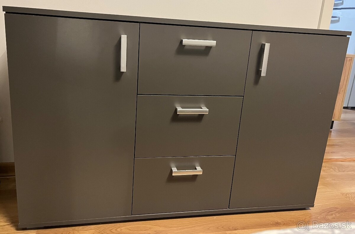 Komoda šedá - 2