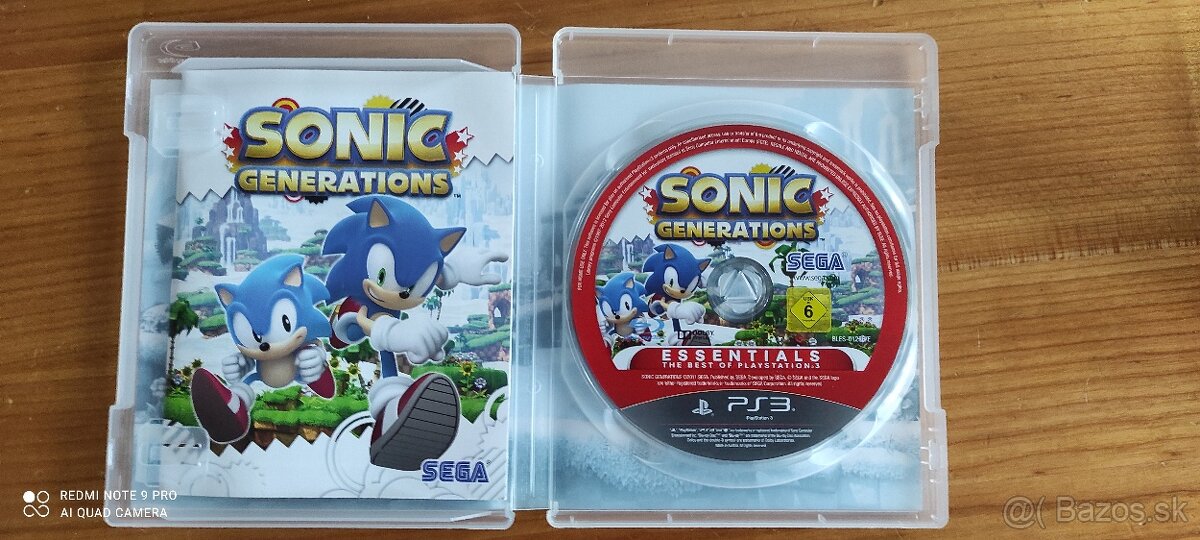 Sonic Generatios (ps3) - 2