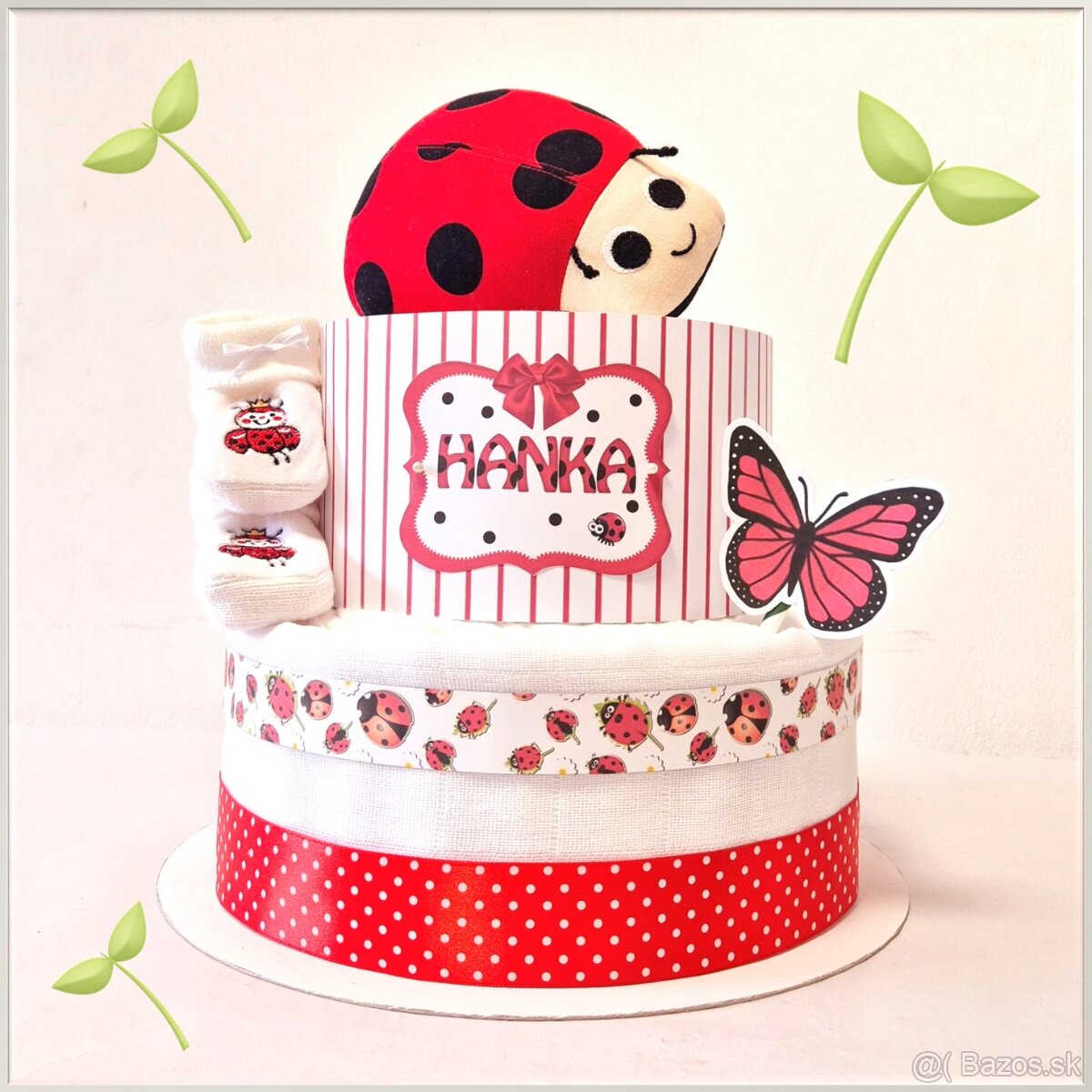 Plienková torta SPOČÍTAJ MI BODKY - 2