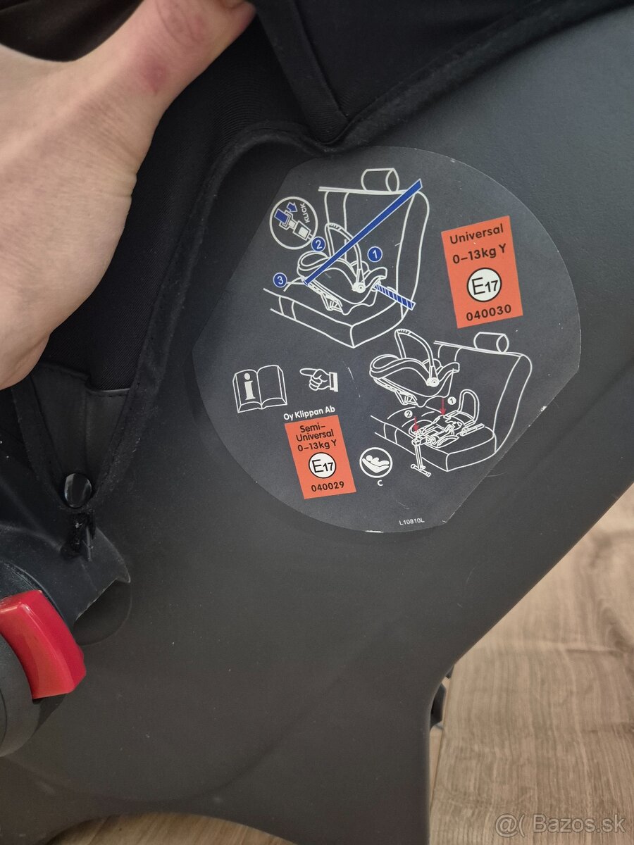 Autosedačka Klippan Dinofix - 2