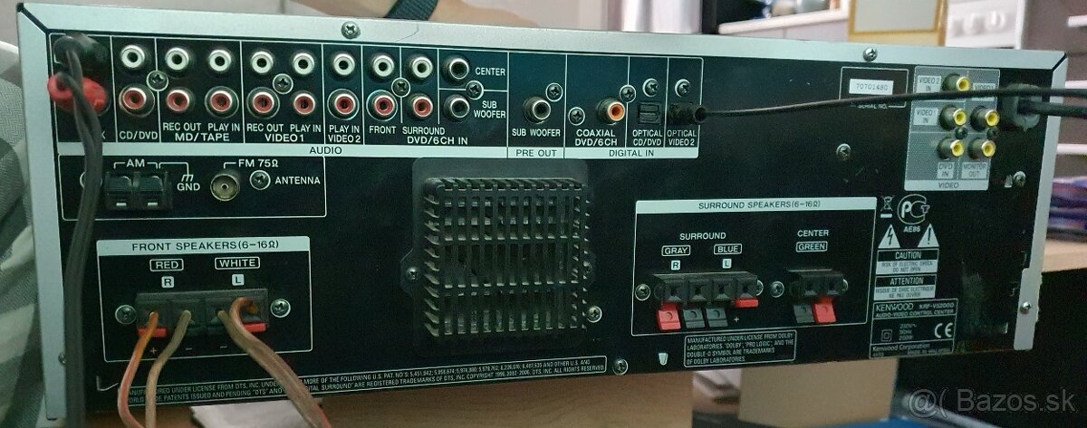 Predám/vymením zosilovač Kenwood KRF-V5200D s DO - 2