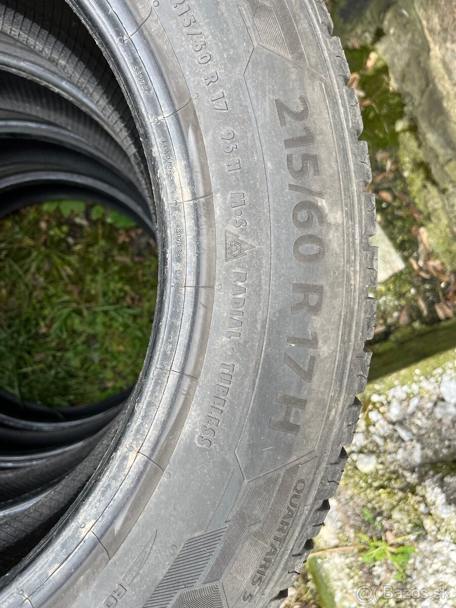 215/60R17 zimné - 2