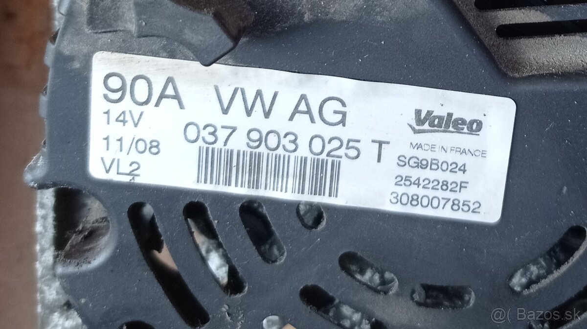 Alternátor 1.2/ 1.4 /1.6 - 2