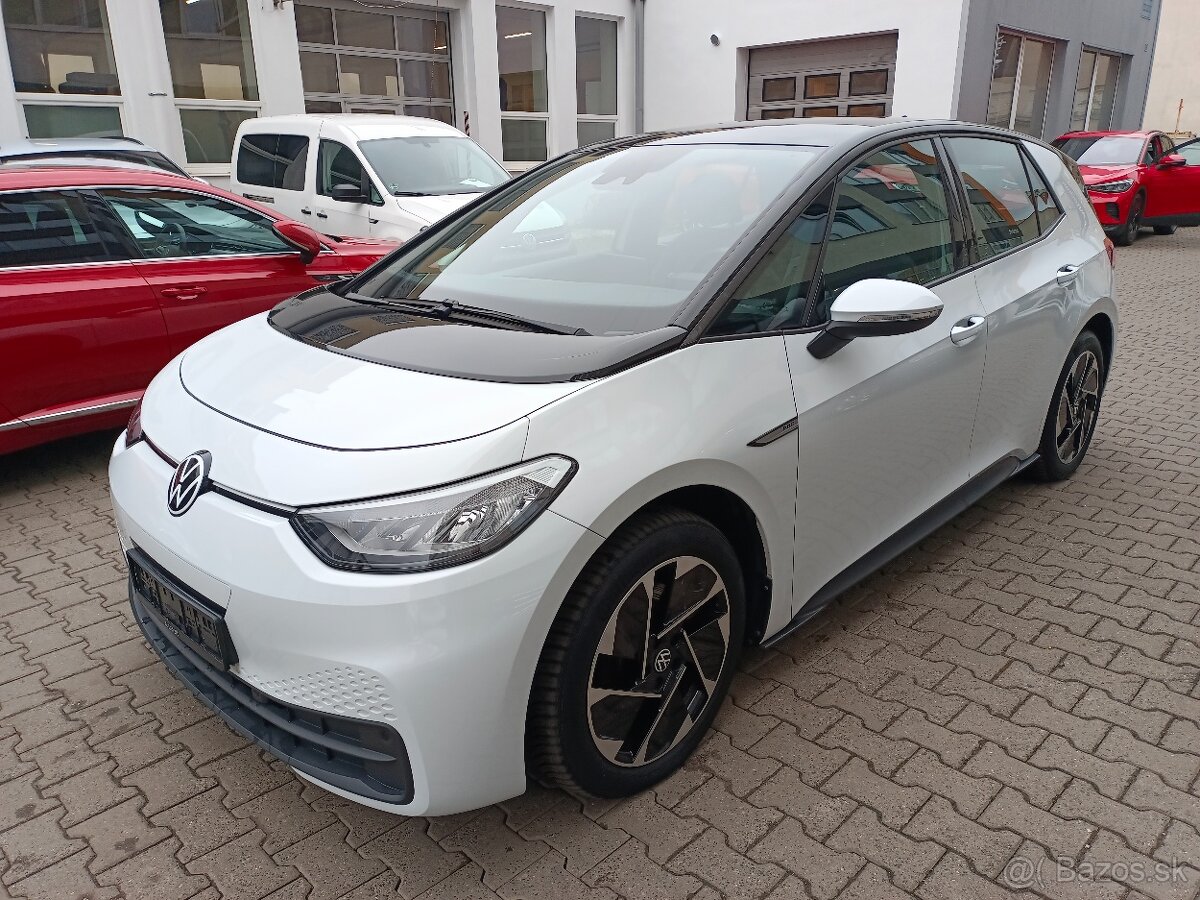 VW ID.3 Pro Performance 150kW SOH 94,1% - záruka Autodraft - 2
