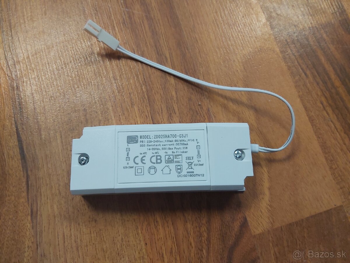 Predám LED napájací zdroj 23ks - 2