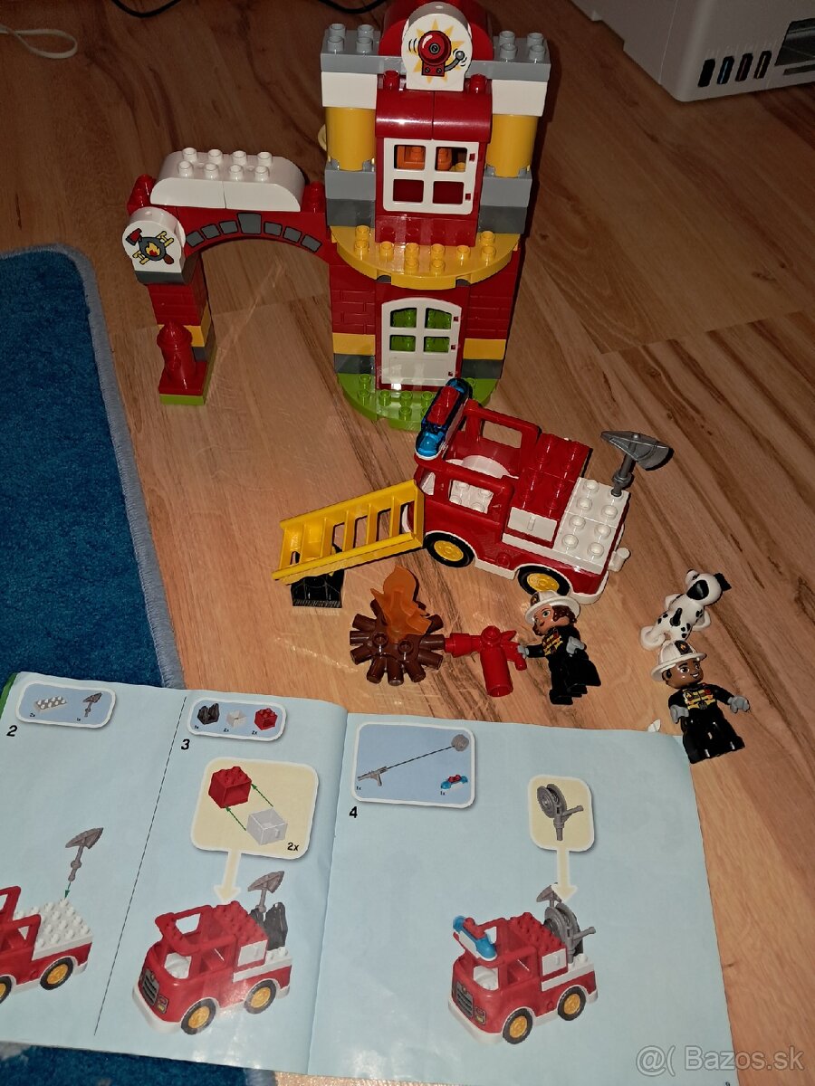 Lego duplo hasičská stanica - 2
