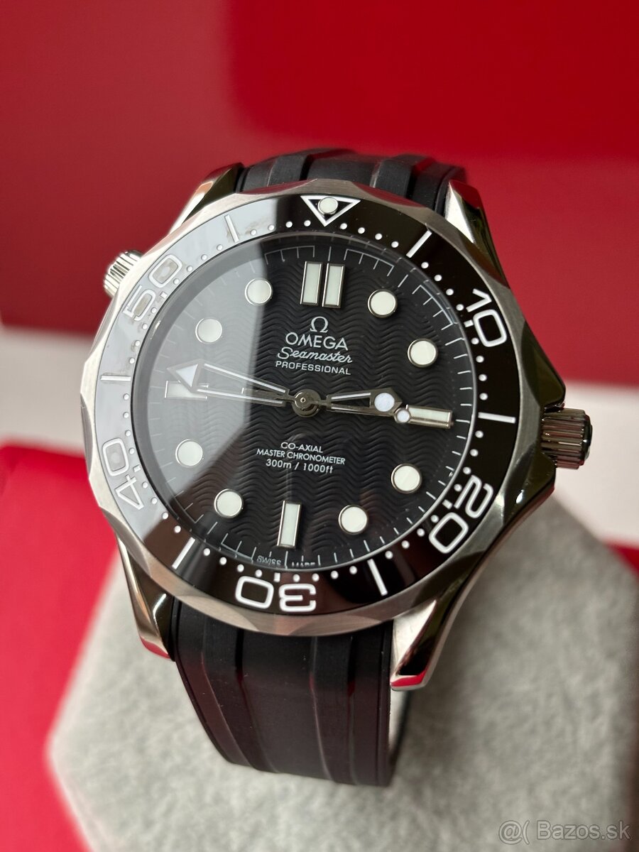 Omega Seamaster 300M, Rubber Strap, 42mm - 2