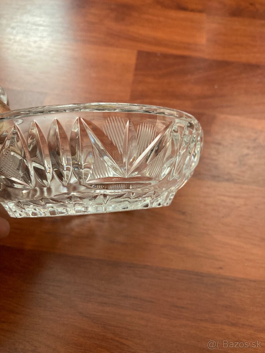 Predám popolník z brúseného skla - 2