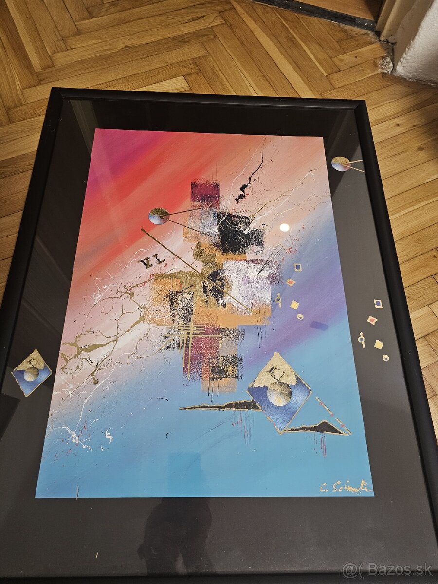 Originálny Abstraktný Obraz - VI, Morimpex - 2