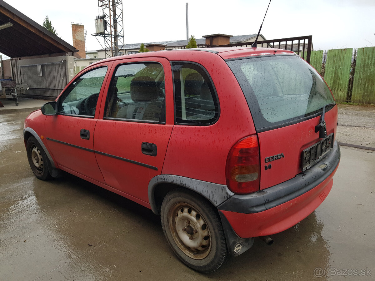 OPEL CORSA 1,4B 44KW RV.1996 - 2