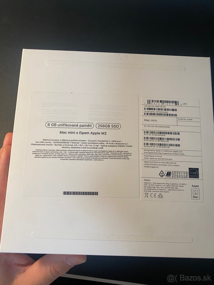 Apple Mac mini s čipom M2 (2023). - 2