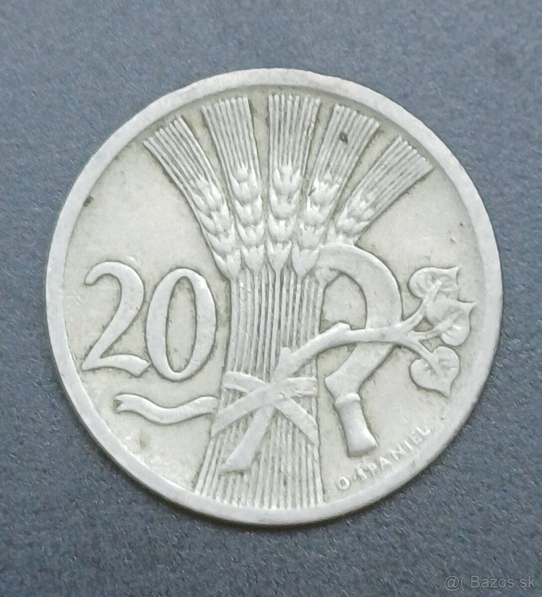 Vzácny 20 halier 1925 - 2