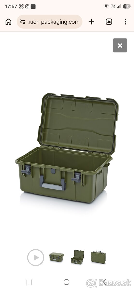 Ochranný kufor box auer - 2
