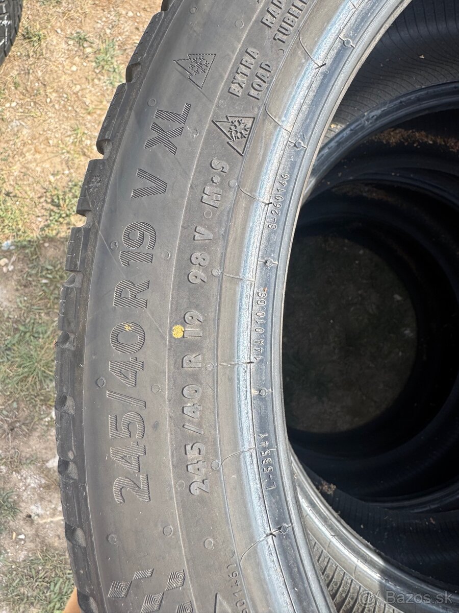 245/40 R19 98v zimné continental - 2