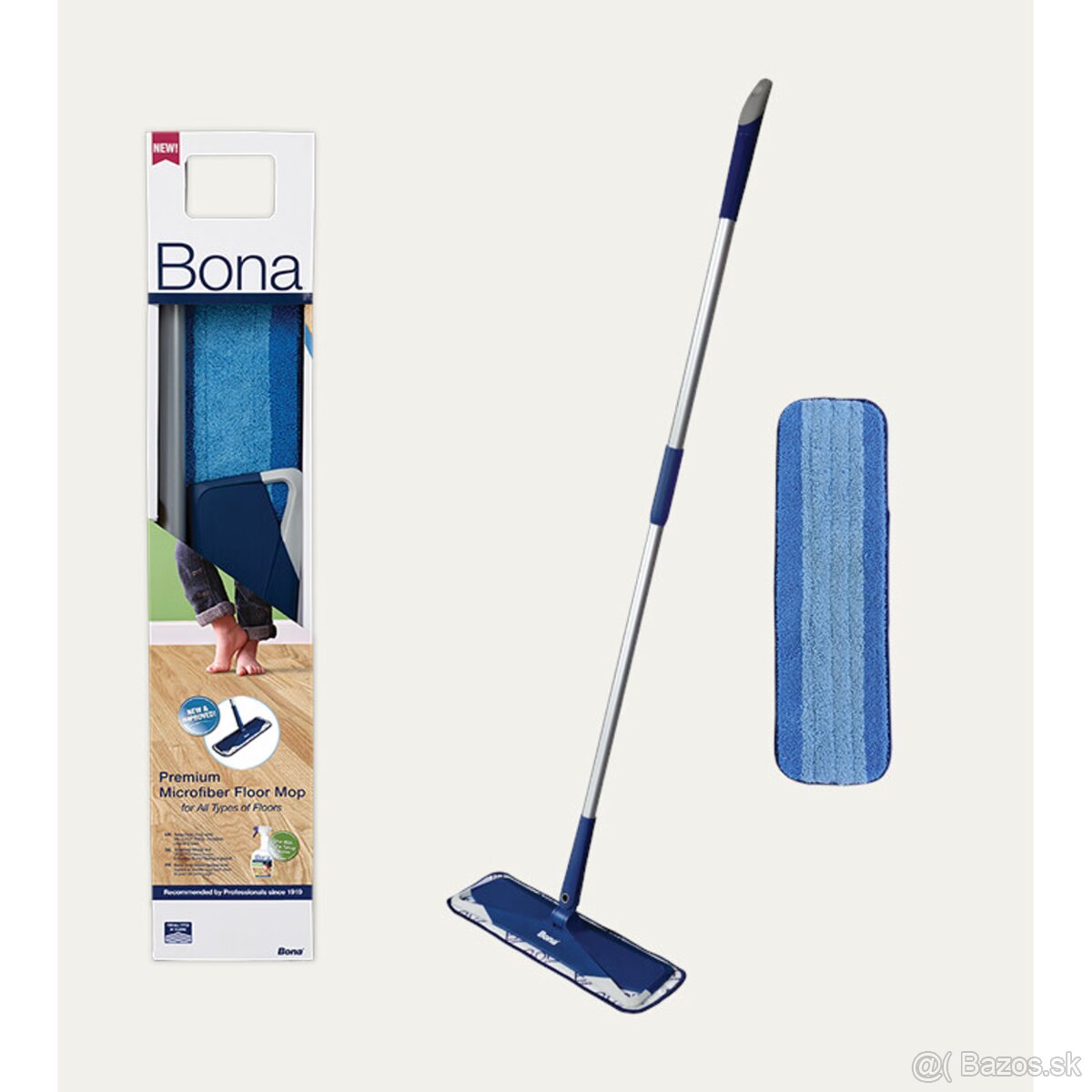 MOP BONA Premium Microfiber Floor Mop – teleskopický - NOVÝ - 2
