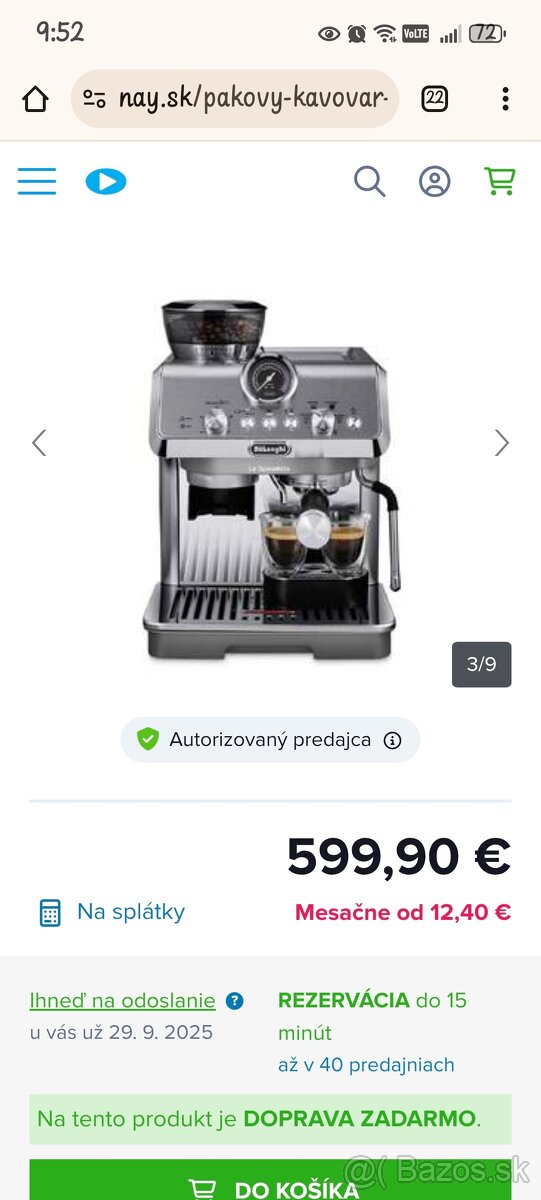 De'Longhi EC9255.M. - 2
