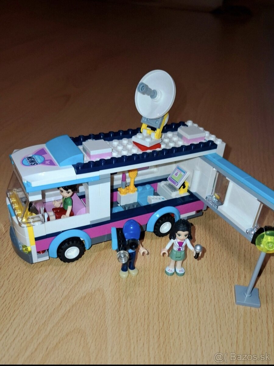 Lego Friends televízny karavan - 2