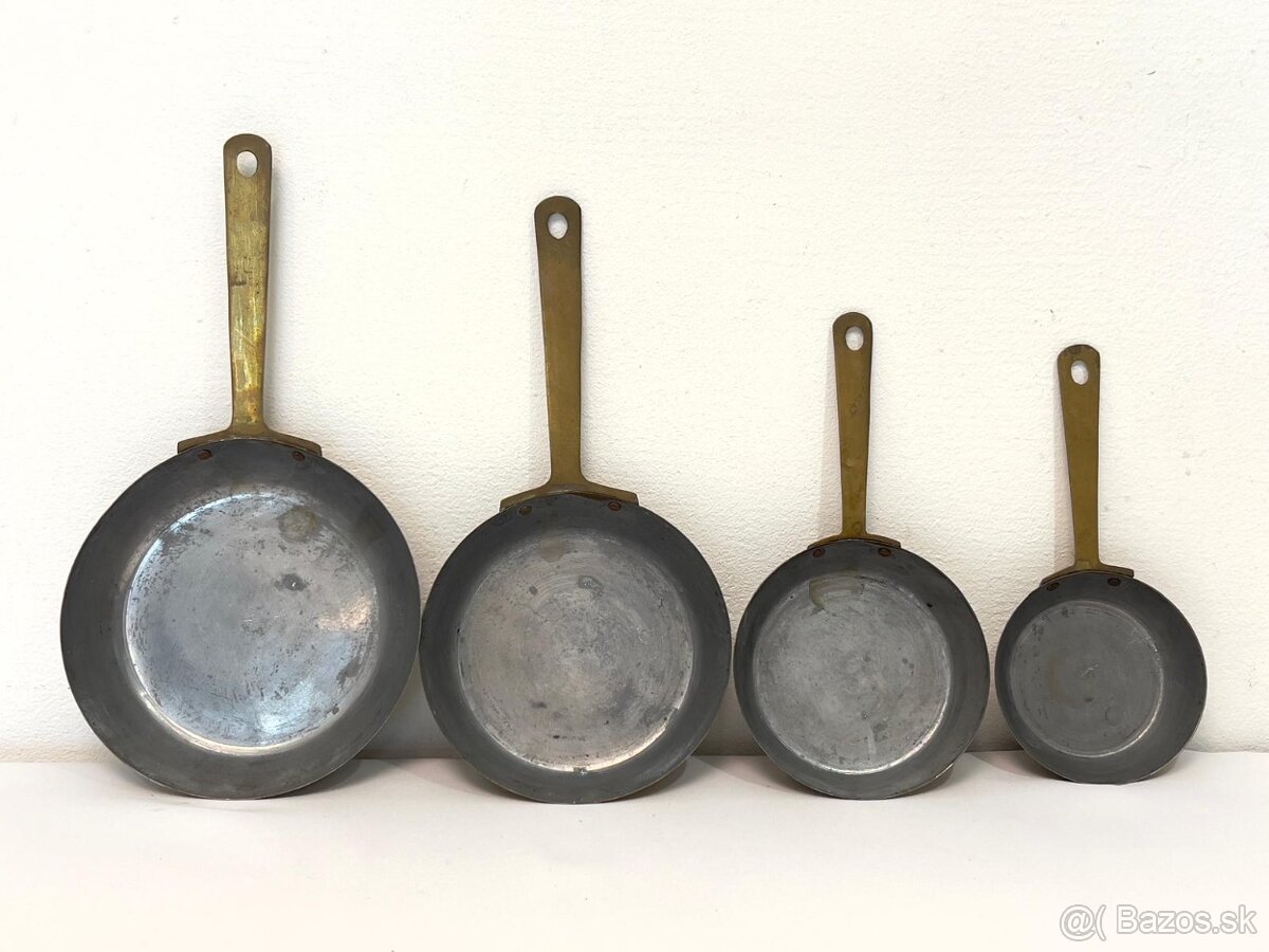 Rôzne retro kuchynské potreby mosadz a medené - 2