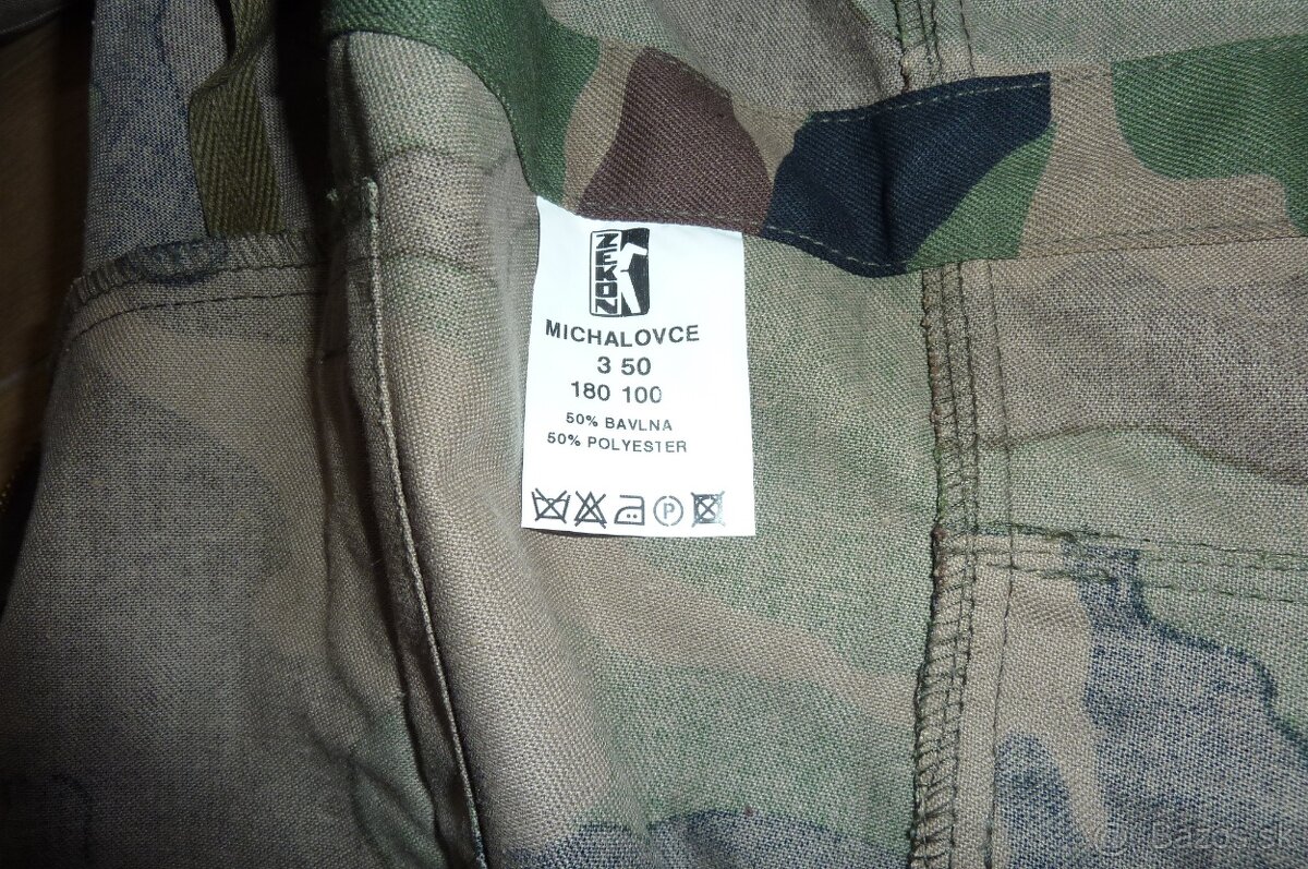 Kabát kongo vzor 97 – originálne slovenské maskáče - 2