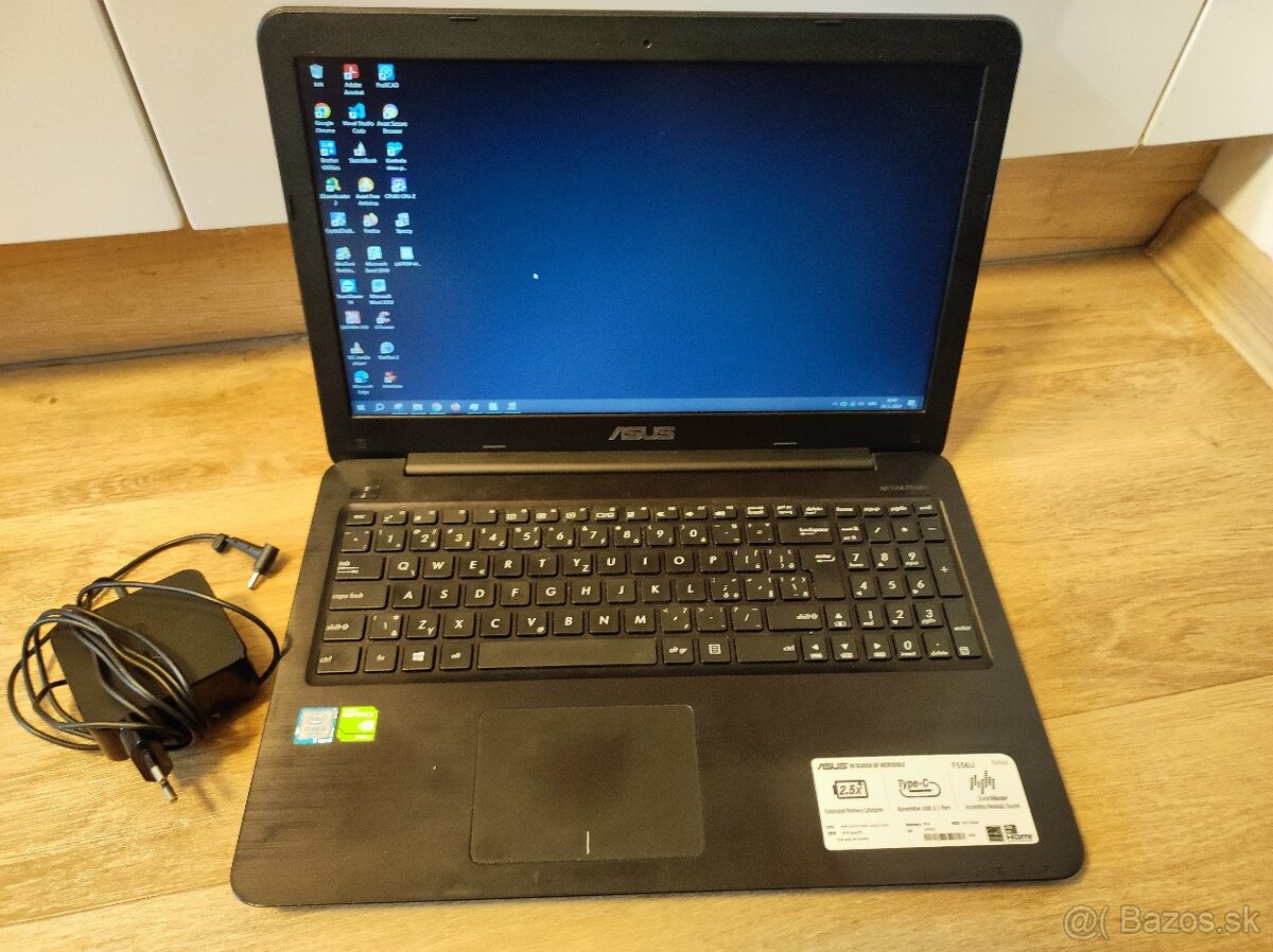 Notebook ASUS F556U 15,4", 8GB RAM WIN10, i5-7200U - 2