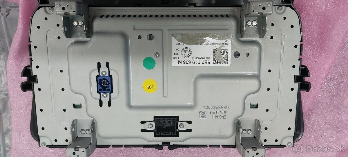 LCD panel AMUNDSEN ŠKODA OCTAVIA III - 5E0 919 605 M - 2