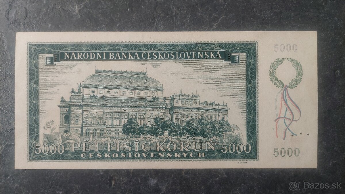 5000 Kč 1945 - 2