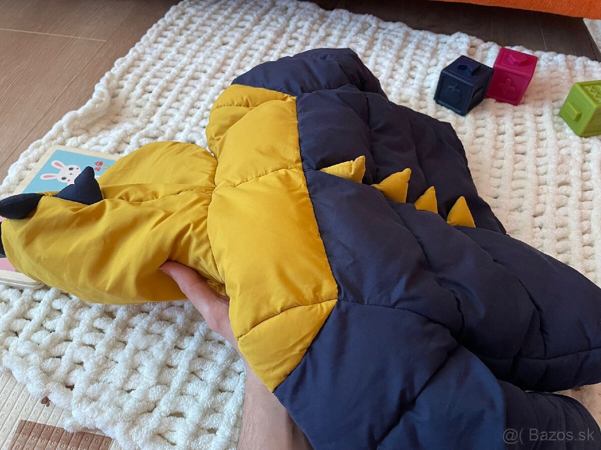 Zimna zateplena bunda vel. 80 - 2