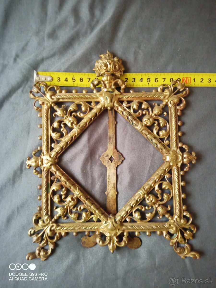 Mosadzny rámček - 2