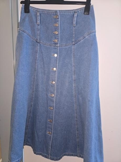 Riflová sukňa veľ.36 - 2