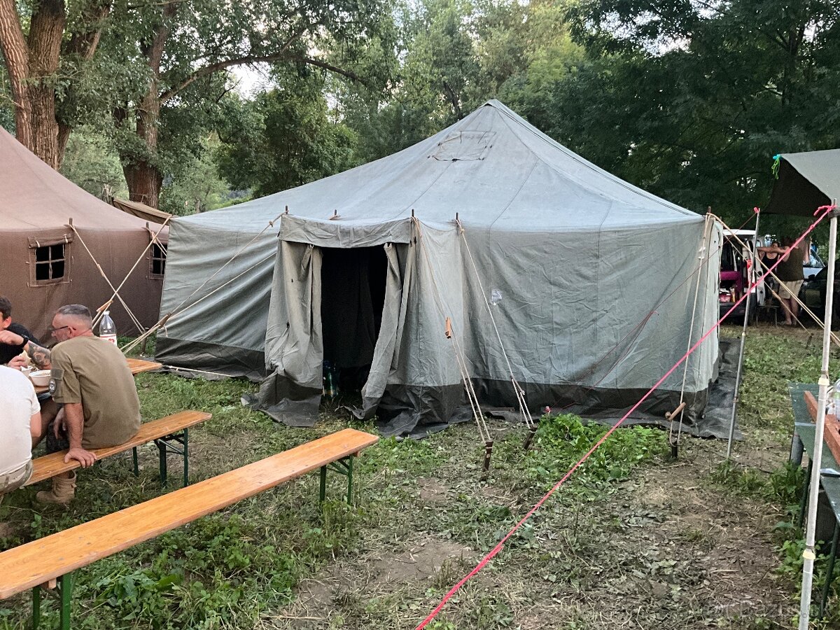 Vojenský stan S-65, 6x6m - 2