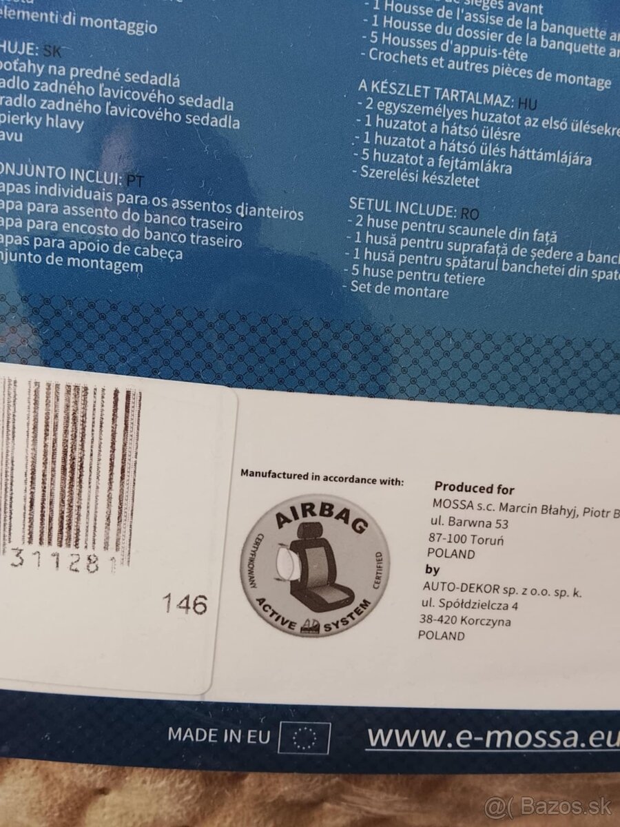 Nové poťahy na Mercedes - 2