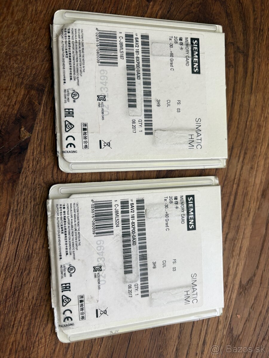 Siemens HMI memory card 2GB - 2