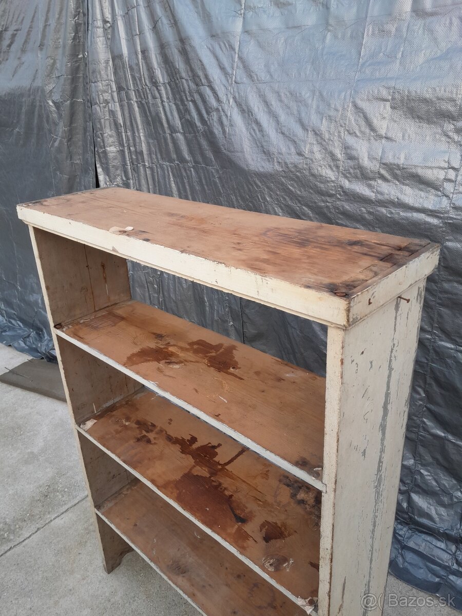 Predám starú drevenú poličku - 2