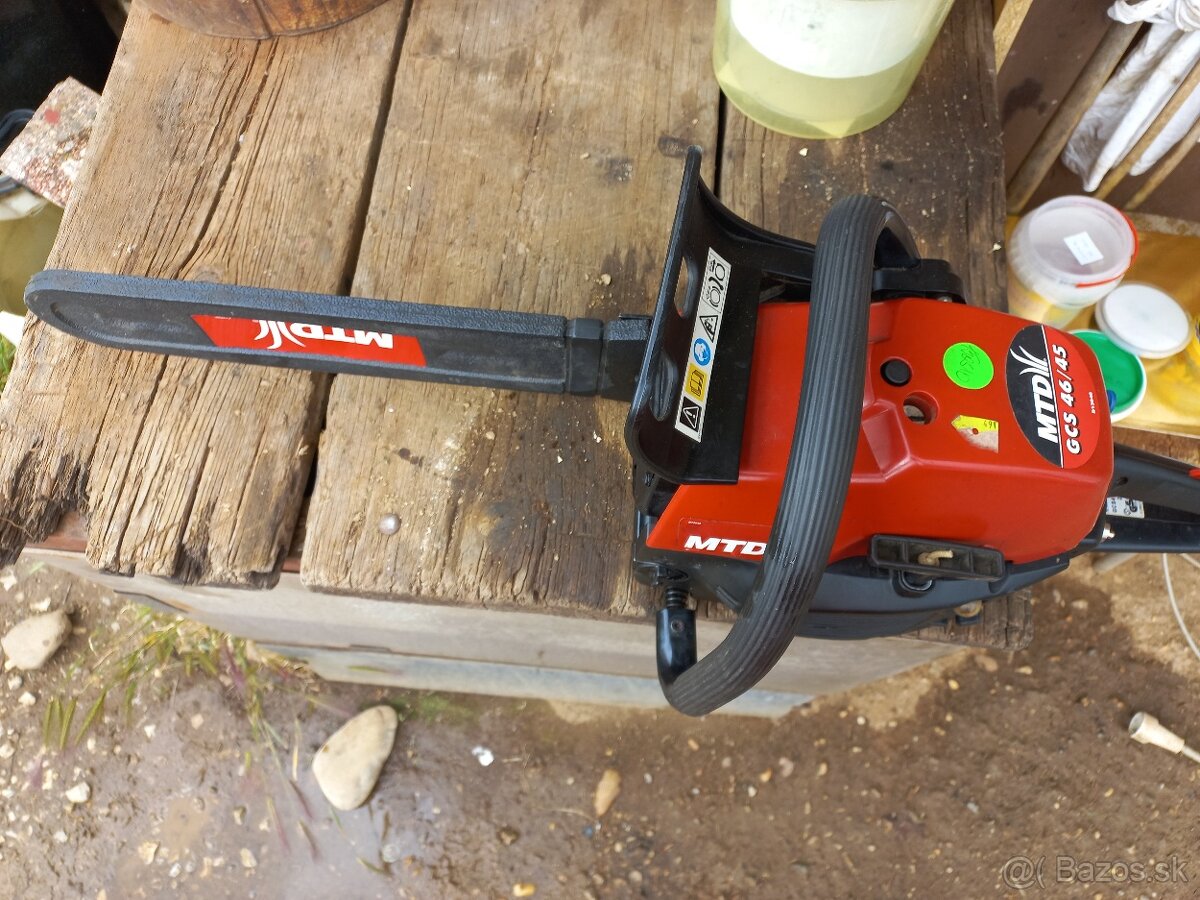 Benzínová motorová píla - 2