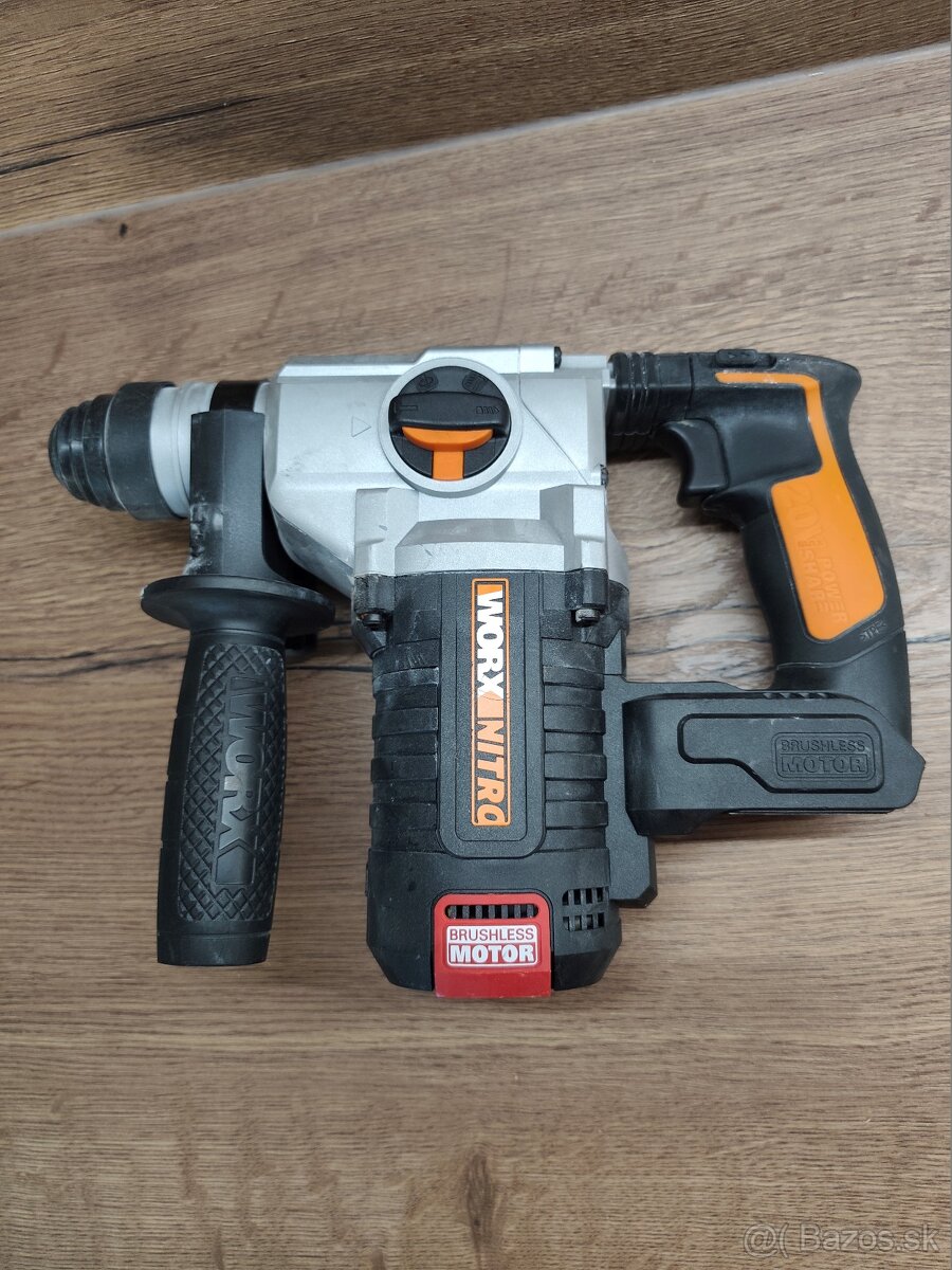 príklepová vŕtačka worx wx380 - 2