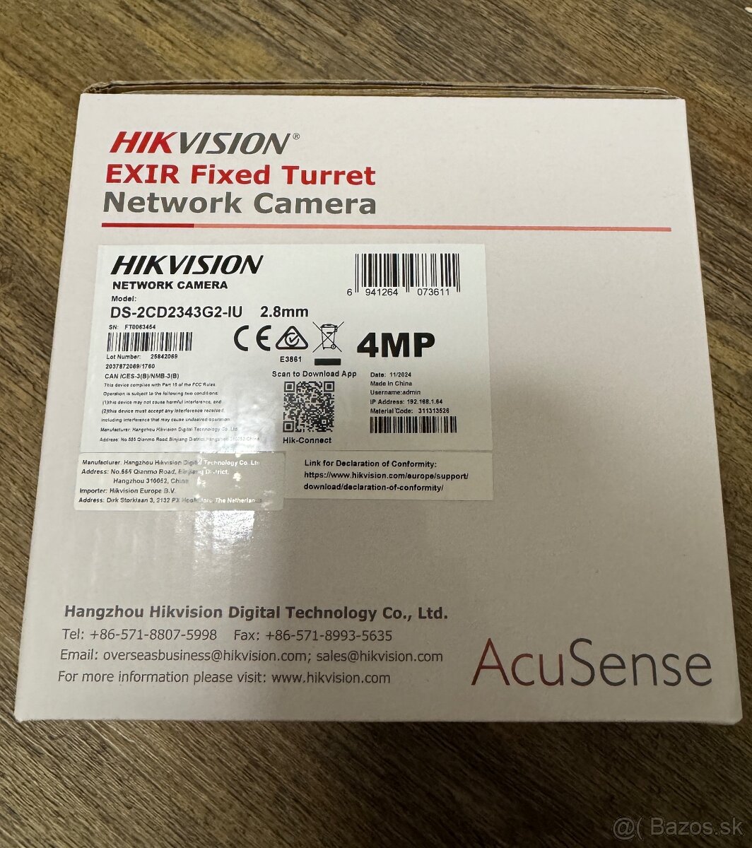 Kamery Hikvision - 2