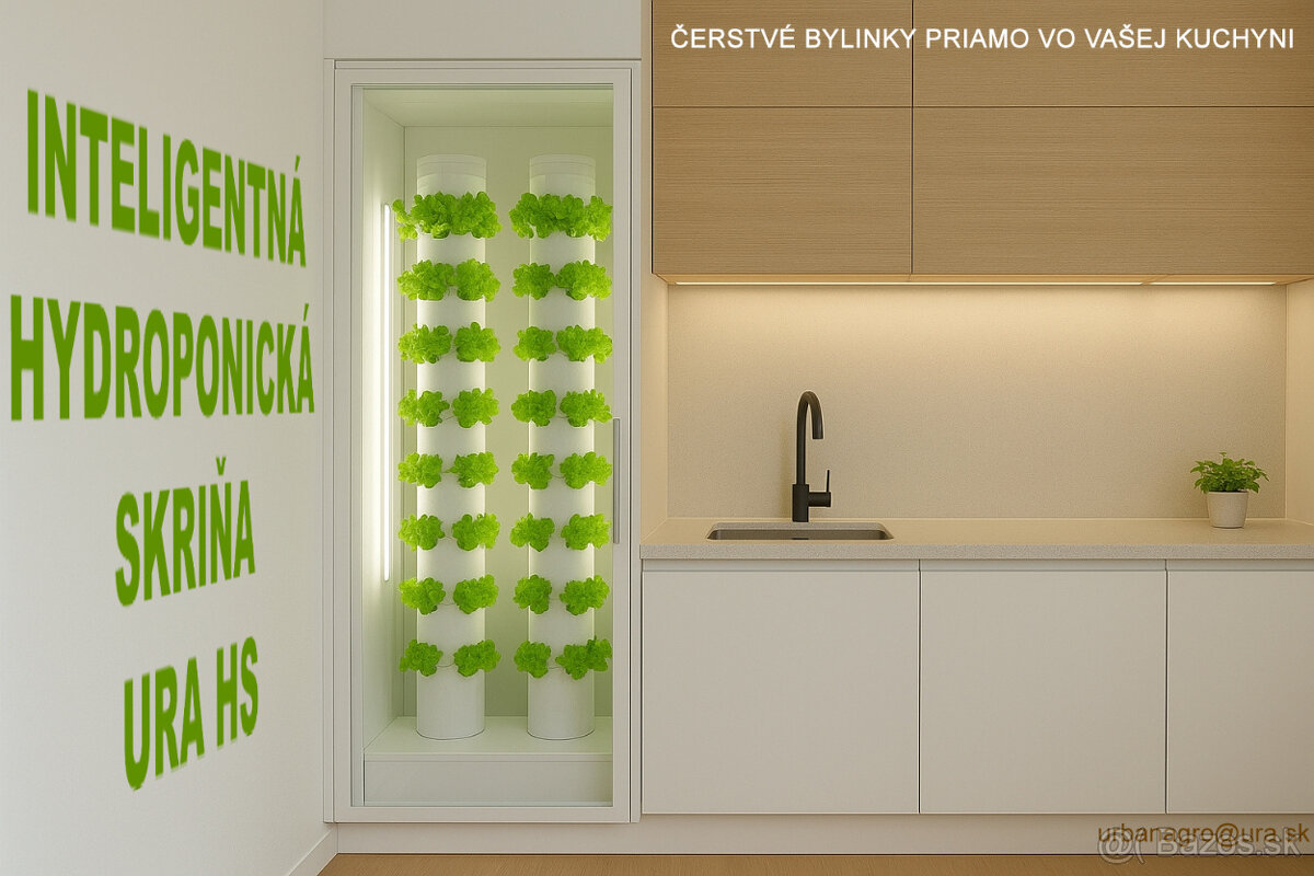 Inteligentná hydroponická skriňa - 2