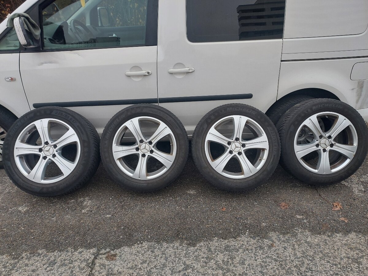 Mercedes disky 5x112 R17, 225/55 R17 - 2