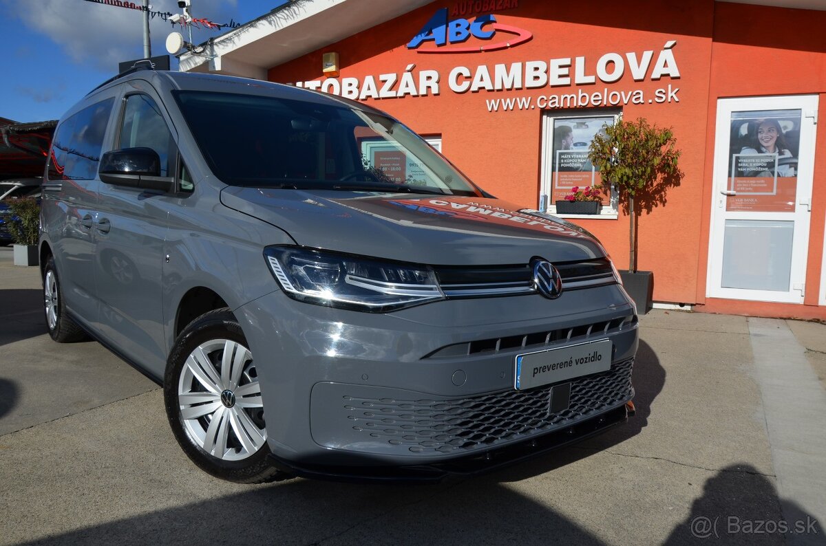 Volkswagen Caddy Life MAXI 1,5 TSi 84KW M6 7miestne - 2