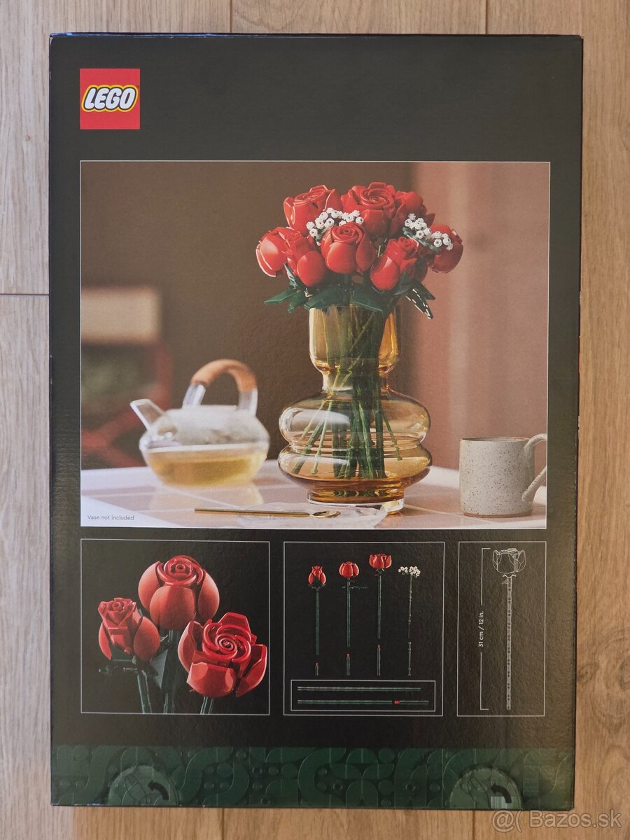 Lego Icons 10328 Kytica ruží - 2