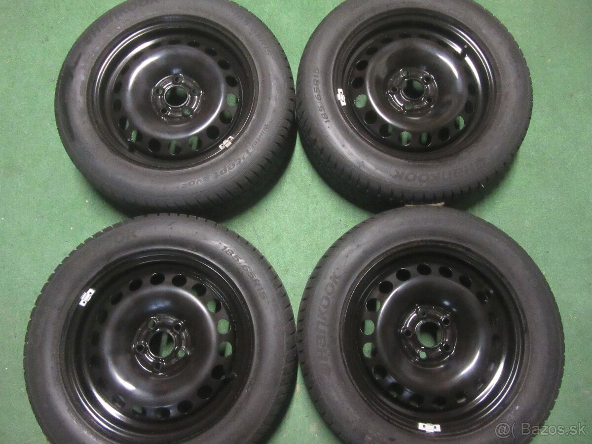 R15 zimná sada Audi A1 5x100 185/65R15 Hankook - 2