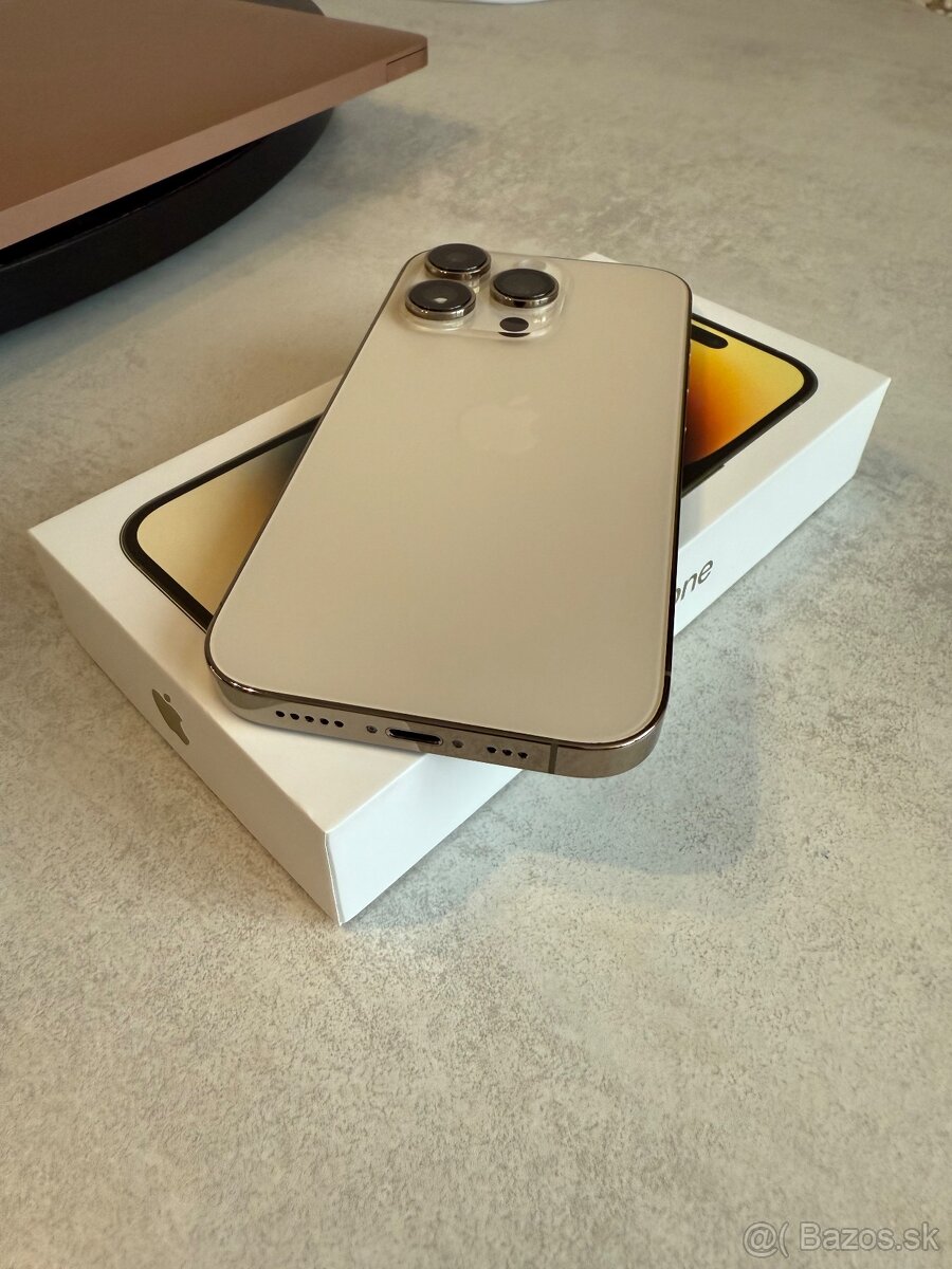 Predám Apple iPhone 14 Pro 256 GB – Zlatý - 2