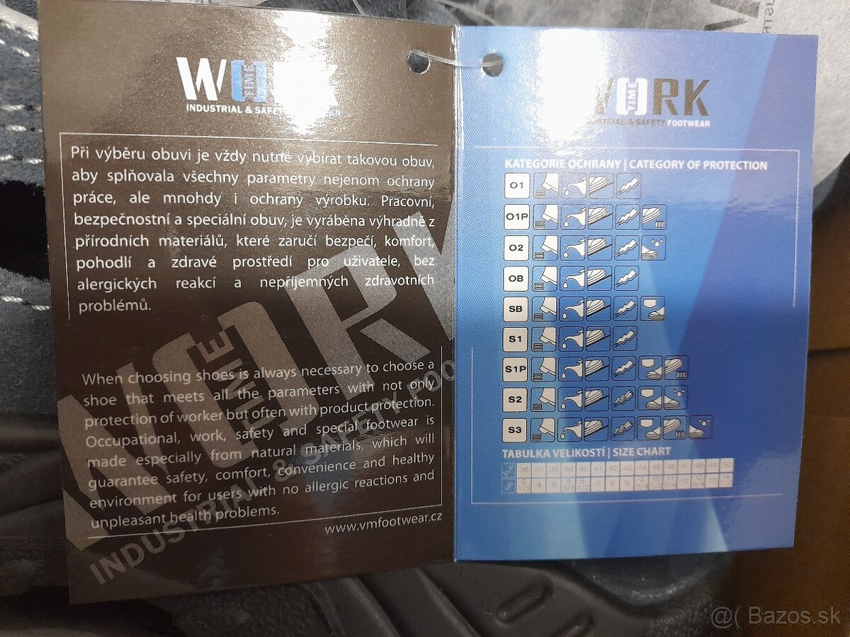 Pracovná obuv amsterdam nová - 2
