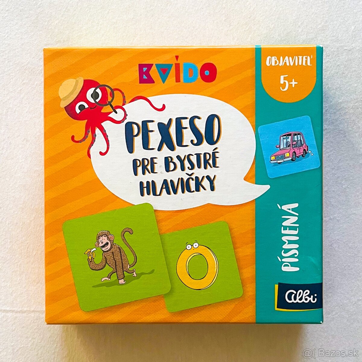 Kvído Pexeso pre bystré hlavičky Písmená - 2