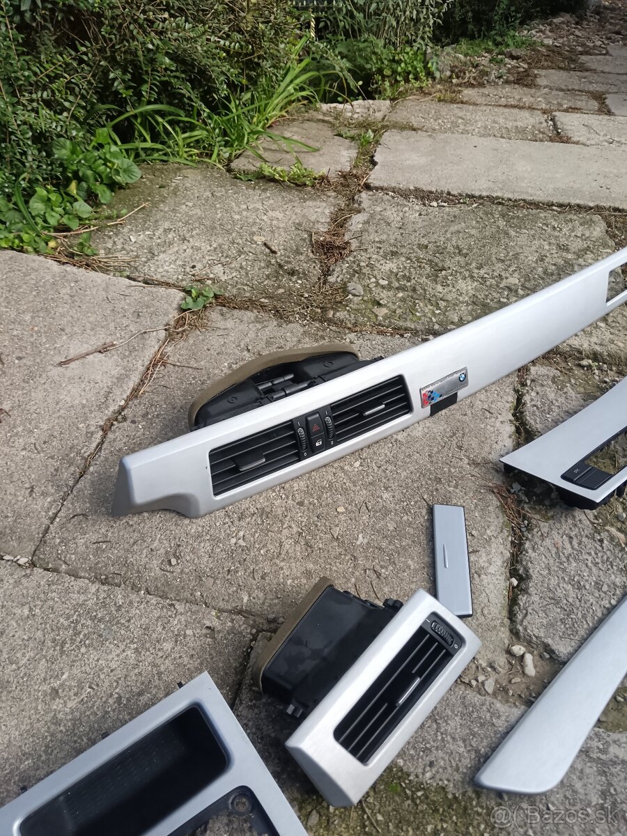 Bmw e61 e60 dekor lišty hlinikove - 2