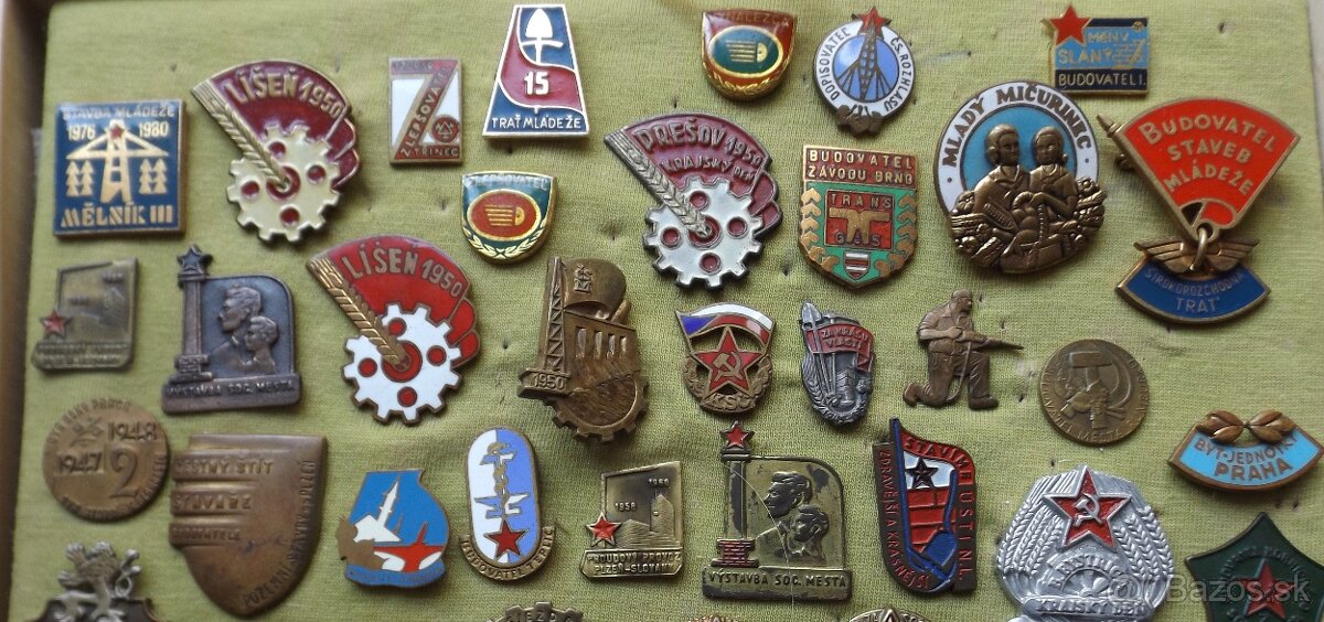 odznaky - rozličné druhy - 2