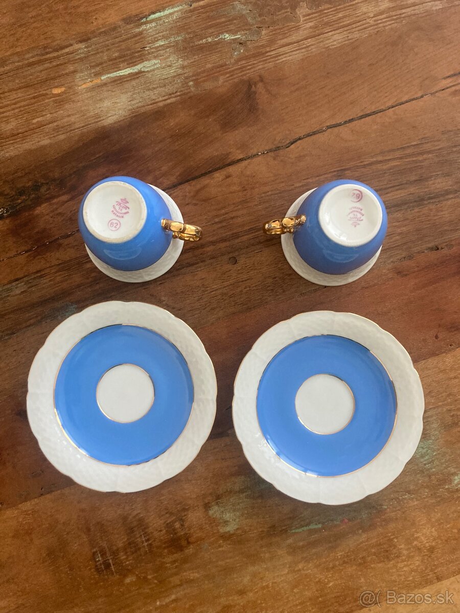 Šálky modré/2ks - 2