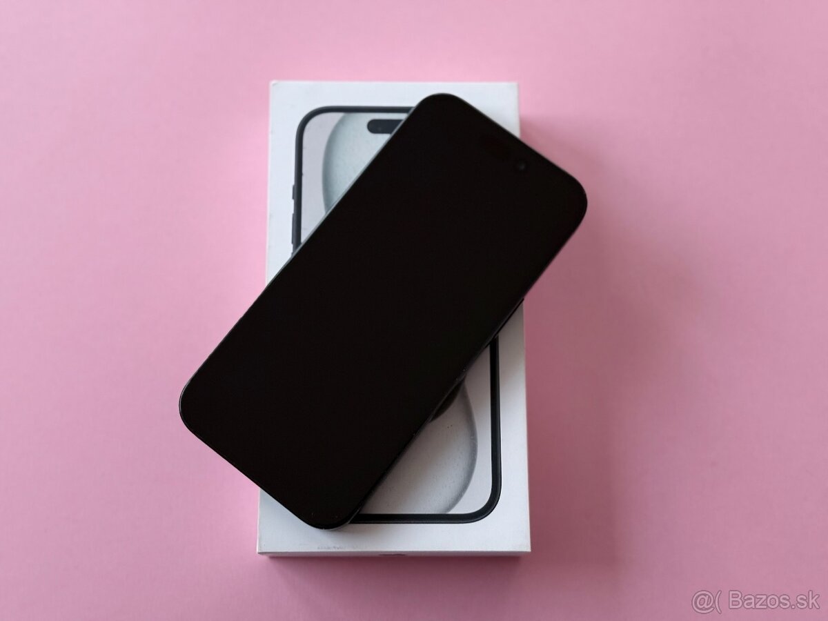 iPhone 15 128GB Black - 2